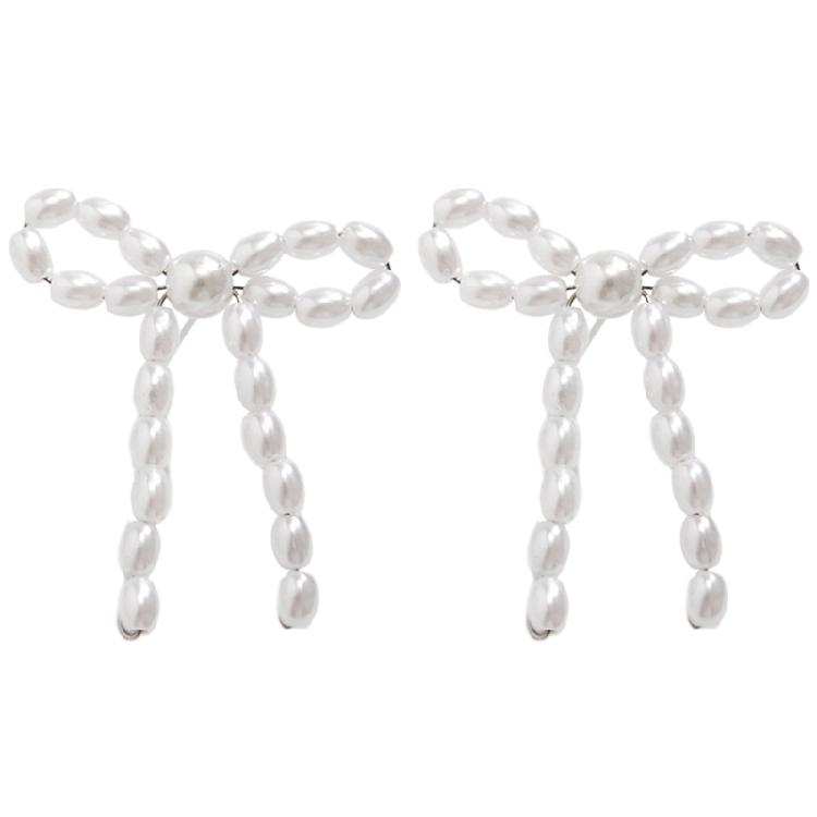 

Ear Pins Elegant Ear Jewelry Imitation Pearls Studs Earrings for Any Occasion 1