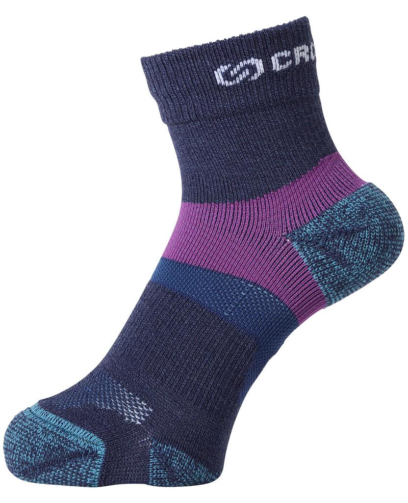 Okamoto CROSSPRO Trekking CORDURA Combat Arch Taped Cushioned for Outdoor and Trail Navy x Sizes 1 Pair Socks, Wool, Panel, Construction, Sole,