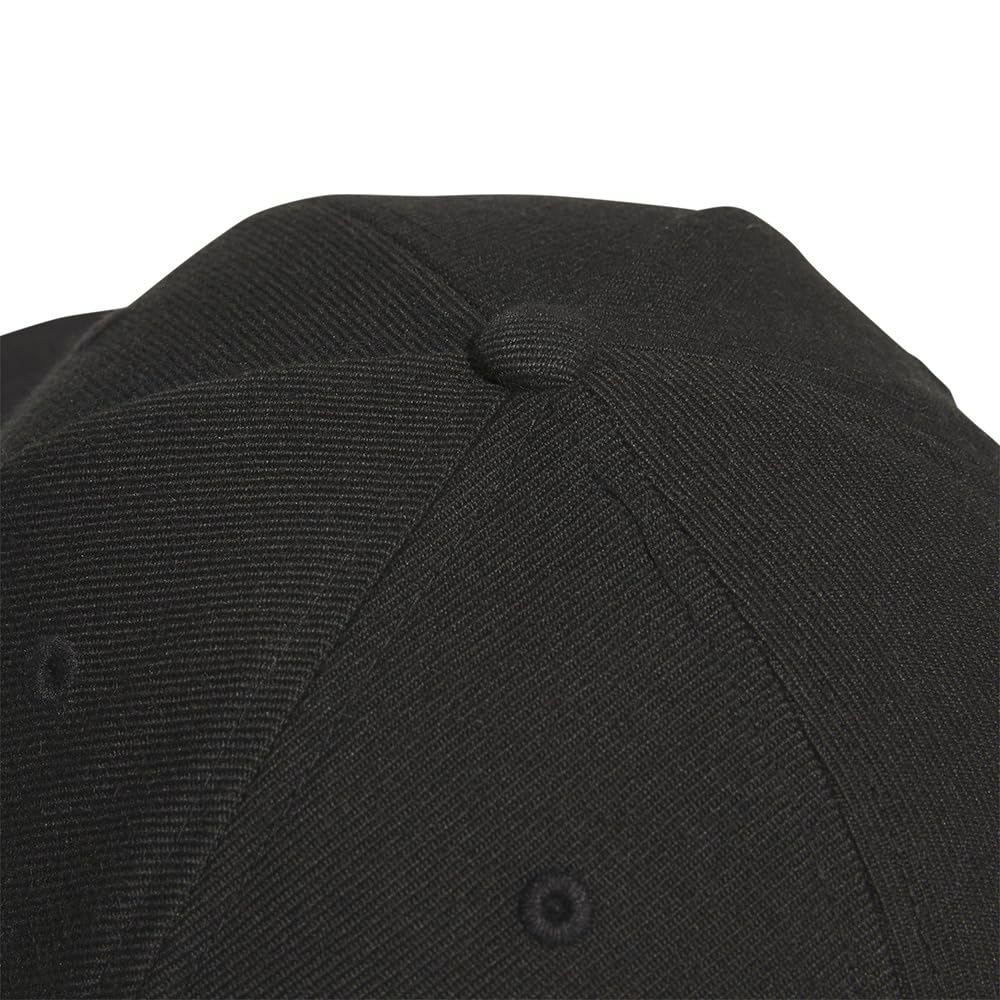 Adidas Golf Linear Logo Twill Golf Free Size Cap, Men's, Black,