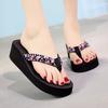 Women Ladies Fashion Summer Flowers Bohemian Style Slippers Beach Sandals Shoes