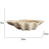 Retro Storage Trays Shell-shaped Fruit Plate Creative Decorative Table Center Tray Nordic Kitchen Organizer Home Furniture