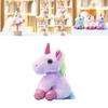 Plush Unicorn Toy With Pp Cotton Filling For Girls Gift Keychain And Bag Decor