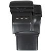 Nissan Juke 10-19 Armrest with Storage and USB Hub BLACK PU LEATHER + Mounting Kit + Cable