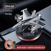 Solar-Powered Rotating Helicopter Car Air Freshener with Light Sensor