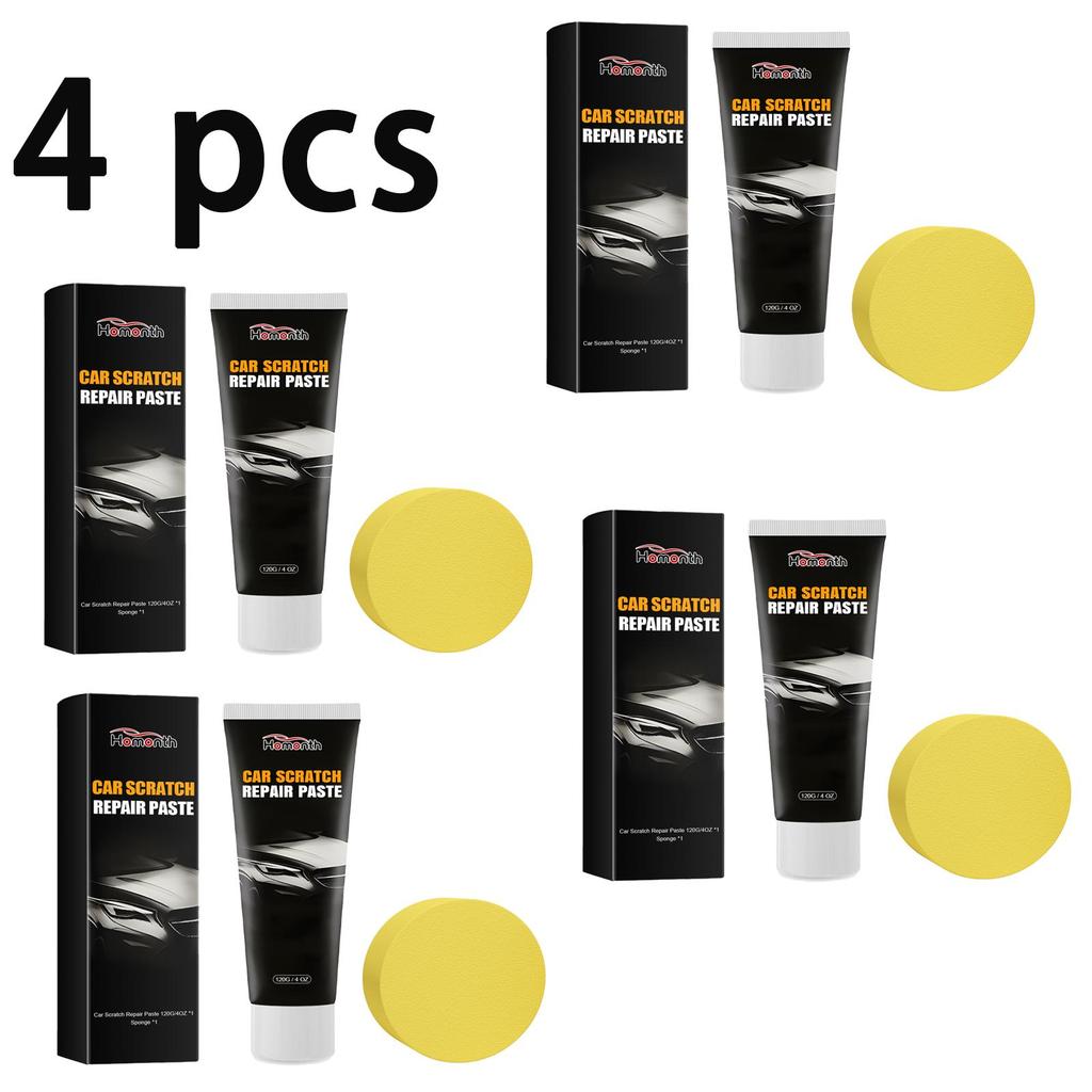 Homonth Car Body Grinding Compound  (120g+sponge)  Scratch Paint Care Auto Polishing Car Paste Polish