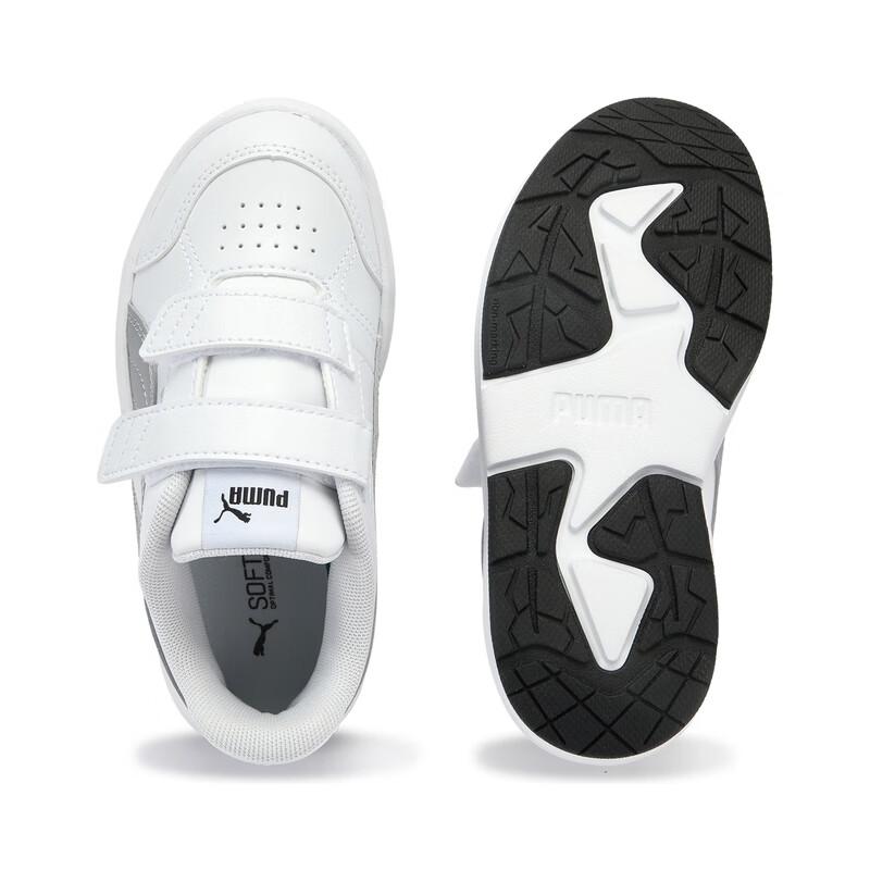 Puma Classics Comfortable Versatile Durable Low-Top Kids Skate Shoes Kids Sneaker Silver 389145-11