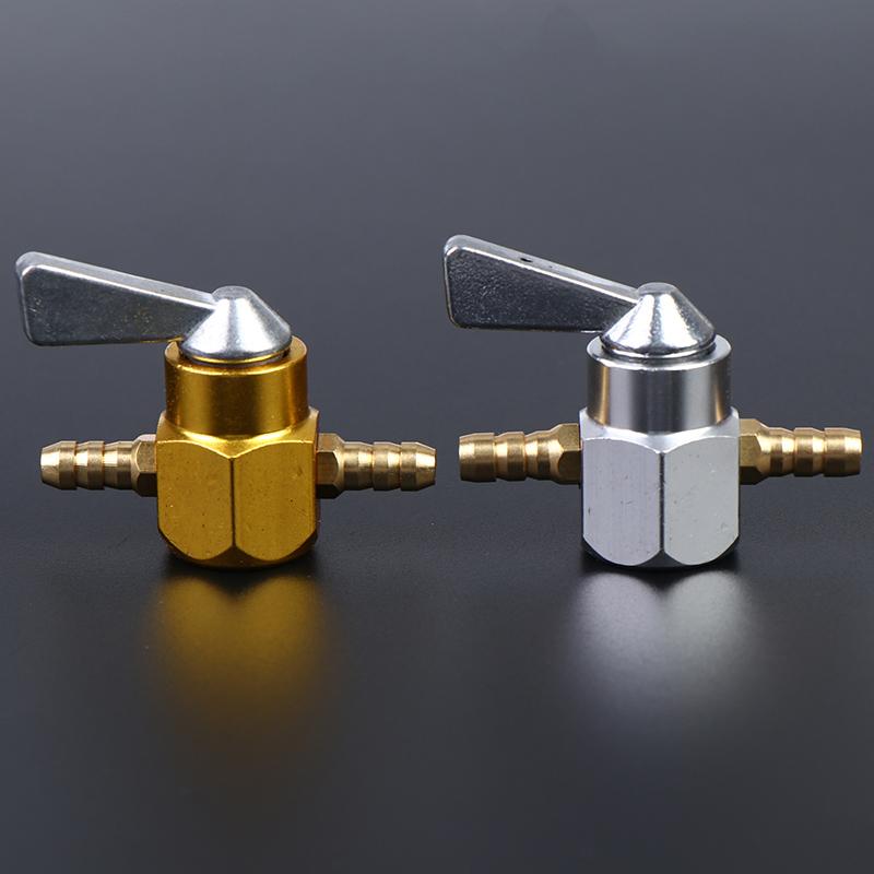 Universal Scooter Motorcycle Inline 6Mm Fuel Valve Switch Motorcycle On-Off Petcock Fuel Switch Motocross Carburetor Accessories