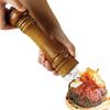 5 Inch Wooden Salt Pepper Grinder Oak Wood Pepper Mills Hand Movement Manual Spice Mill Kitchen Tool