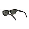 Saint Laurent Side Logo Irregular Shape Sunglasses Unisex Sunglasses Brown SLM127F002
