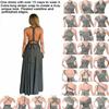 Elegant Women's Long Sleeveless Dress Perfect For Evening Party And Cocktail Events