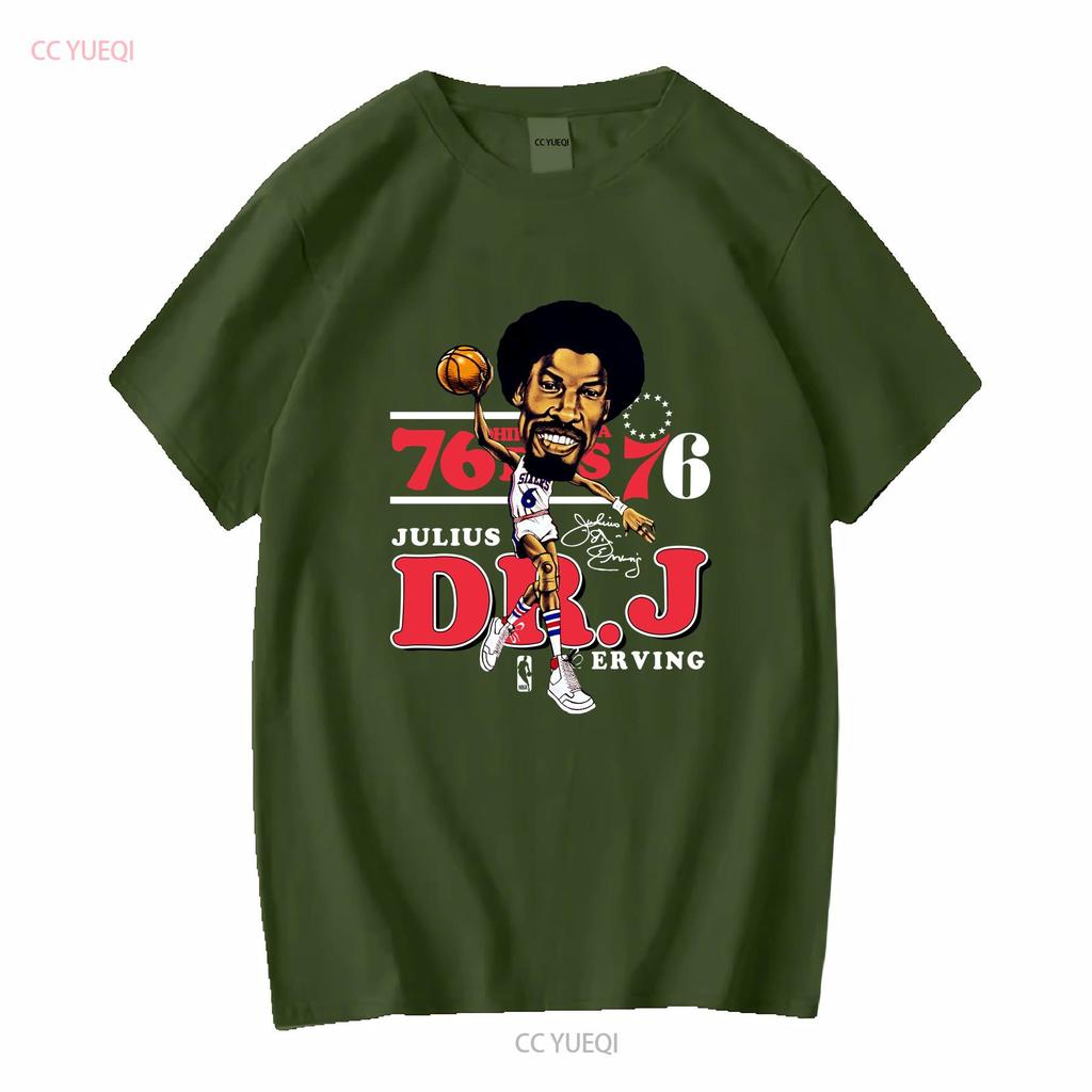 DR J JuliUS eRVING mEN T SHIRT Blue cOTTON tEE aLL sIZE 2f1466 Vintage Washed Stylish Unisex Designer Clothes Homme