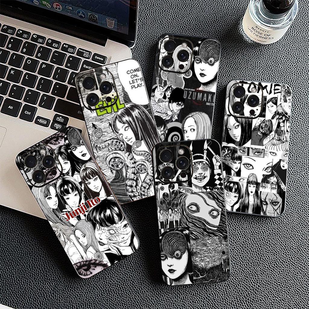 Cover for Samsung Galaxy S20 S22 S21 FE Ultra Plus A07 A17 A15 A16 A25 A57 A37 Phone Case Tomie Anime Girl Junji Ito Collection