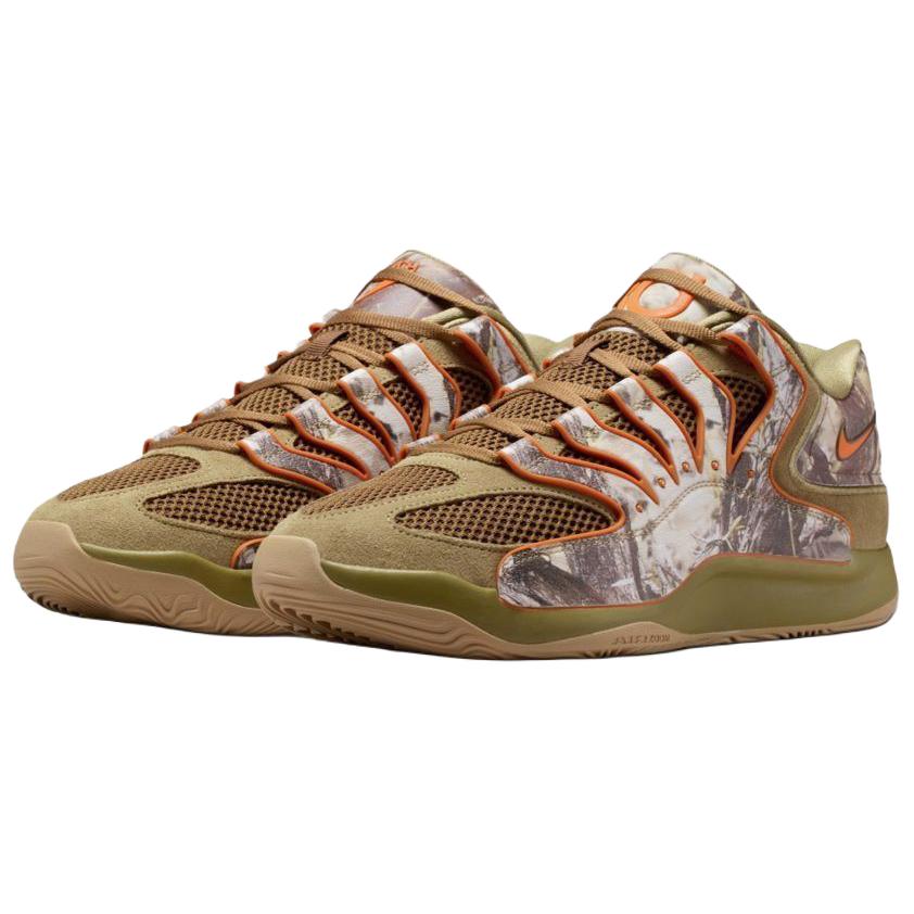 Nike × Chet Holmgren KD 18 Per Ep Comfortable Fit Basketball Shoes Unisex Sneakers Wolf-Brown IO7518-900