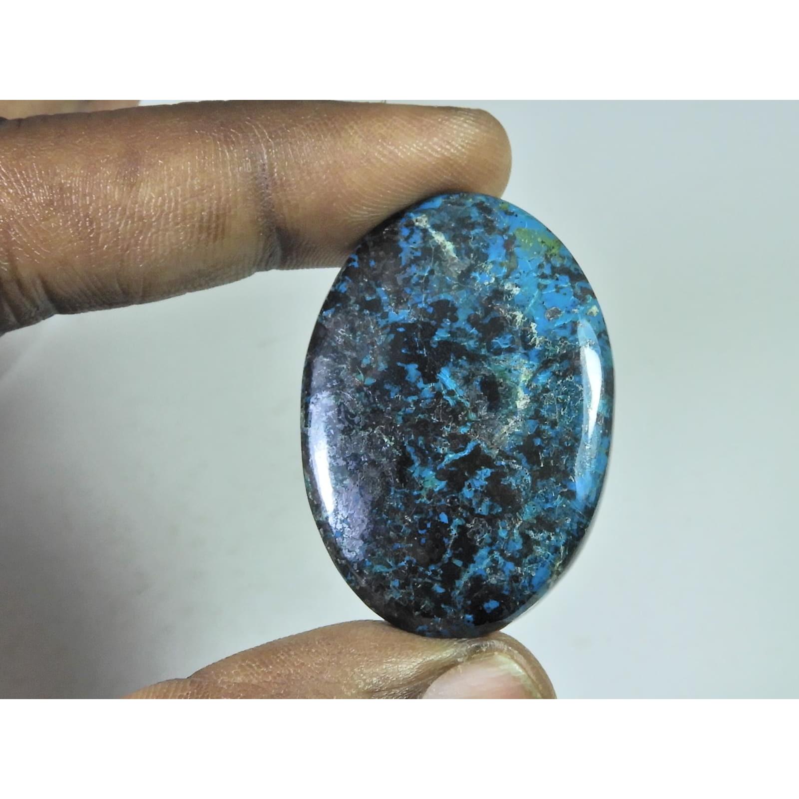 

28X41X05MM Natural Shattuckite Oval Cabochon Loose Designer Gemstone 100Cts. D-289