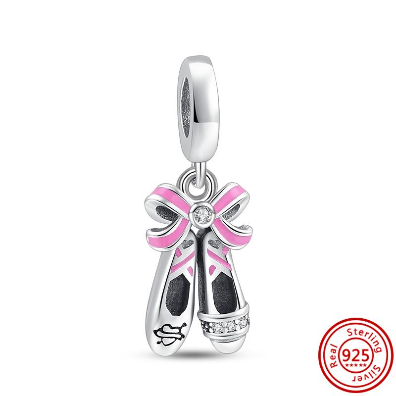 New Original Design Bee Butterfly Dragonfly Cartoon Lovely Beads Fit Pantaro Charm Bracelet DIY 925 Sterling copper Zircon Gift