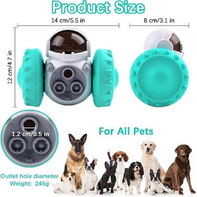 Dog Puzzle Toys Pet Food Interactive Tumbler Slow Feeder Puppy Toy Snack Treat Dispenser for Pet Dogs IQ Training Dog