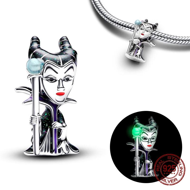 New  Mickey Minnie Beaded Marvel Lron Man Charms Plata De Leyoriginales Fit Bracelet Diy Jewelry Making Women'S Gift