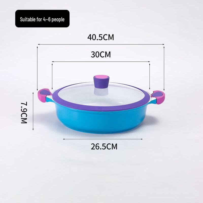 ZISIZ Non-Stick Micro-Pressure Steaming Soup Pot