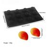 Moule en Silicone 12 cavités pour Gâteaux Mousse Mangue Moule en Silicone Forme Fruit pour Chocolat Moule en Silicone pour Pâtisseries Françaises