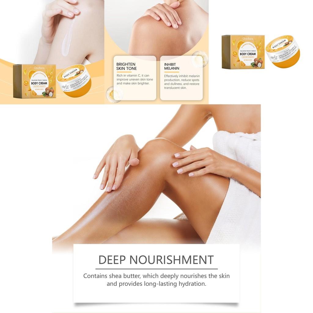 Oceaura Luxurious Shea Butter Body Lotion For Deep Moisturizing And Silky Smooth Skin