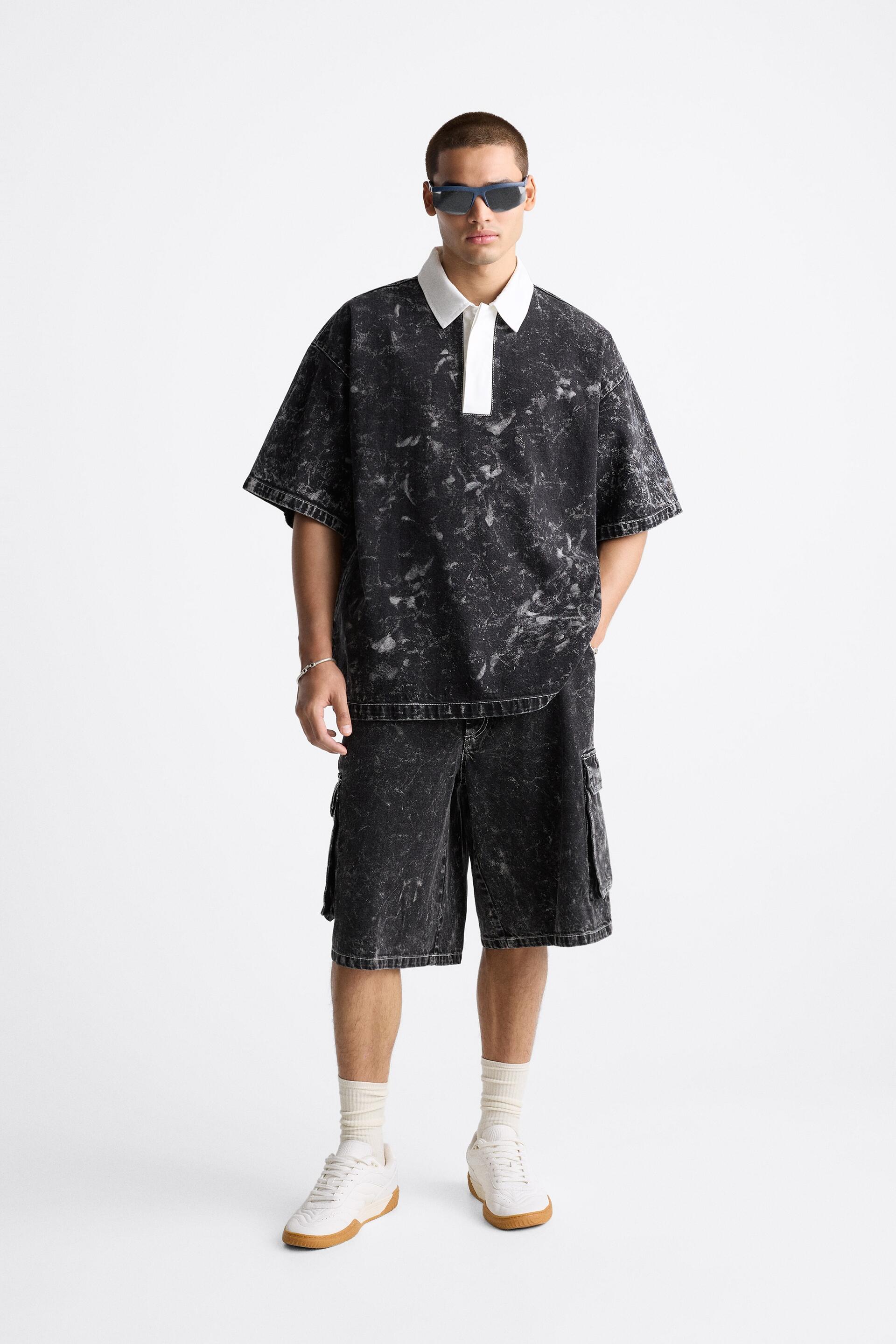 

РУБАШКА ПОЛО ИЗ ДЕНИМА