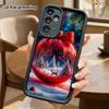 Phone Case: 2D Flat Samsung Galaxy A34 A35 M05 M06 S20 S22 S21 FE Plus 5G Layered Protective Case, Transparent Christmas Ball, Christmas and Halloween