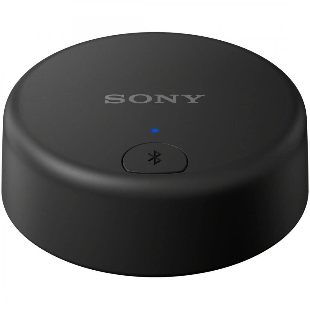 Sony Nadajnik bezprzewodowy WLA-NS7 Nadajnik Bluetooth Dźwięk stereofoniczny 360 stopni kompatybilny ze słuchawkami i BRAVIA XR WLA-NS7 BC Czarny