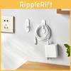 Japanese Adhesive Hooks Heavy Duty Cord Organizer 2 Pack For Wall Home Office Kids Room