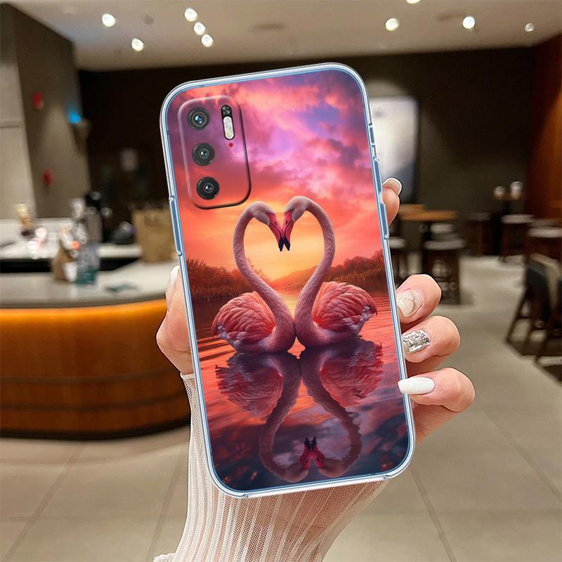 

UP29 Flamingos Pink bird flower Case for Motorola G10 G20 G30 G31 G32 G34 G35 G41 G42 G50 G51 G52 G55 G60 G60S G62 G71 G72 G75 Motorola Moto G32