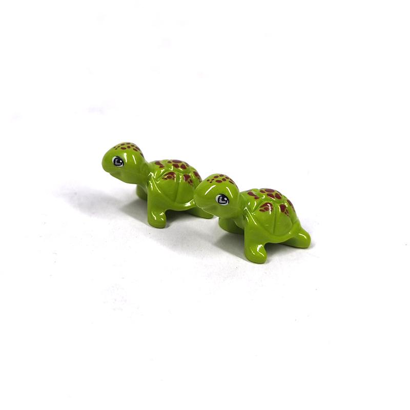 Animal Printed DIY Parts: Goat, Seagull, Penguin, Fish, Sheep - Compatible with MOC Building Block Toys