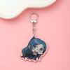 1/19Pcs Game Cartoon Danganronpa Acrylic Keychain Cute Backpack Pendant Funny Bag Charms Accessories Decoration Holiday Gifts