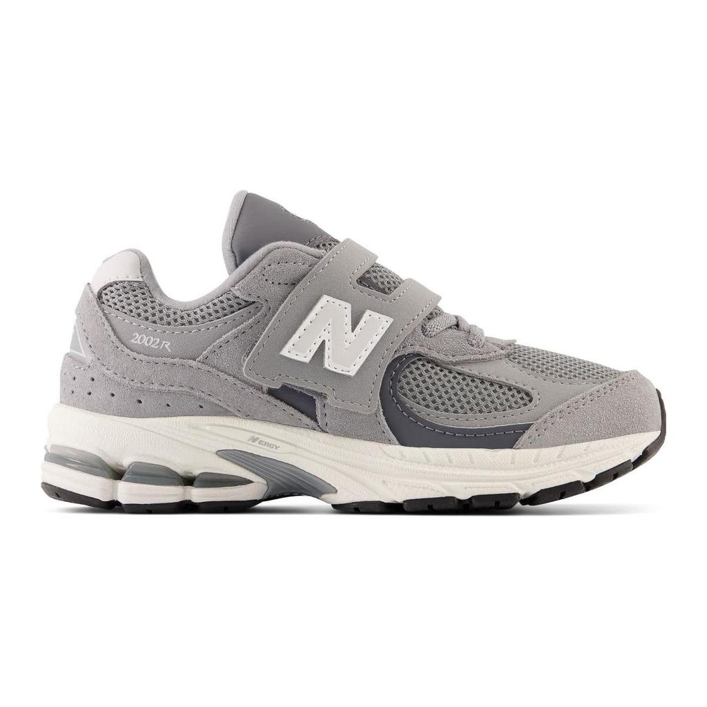 New Balance 2002R Hook & Loop Little Kid Steel Lead Kids Sneakers Grey PV2002ST