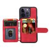 Shockproof RFID Blocking Case for iPhone 12 Pro Max 6.7 inch PU Leather TPU Phone Shell with Card Holder