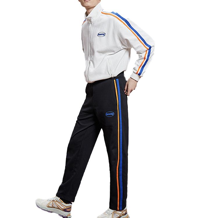 Li Ning Sweatshirt-Sets Herren Elfenbein Stehkragen Moderat AWEQ027-3