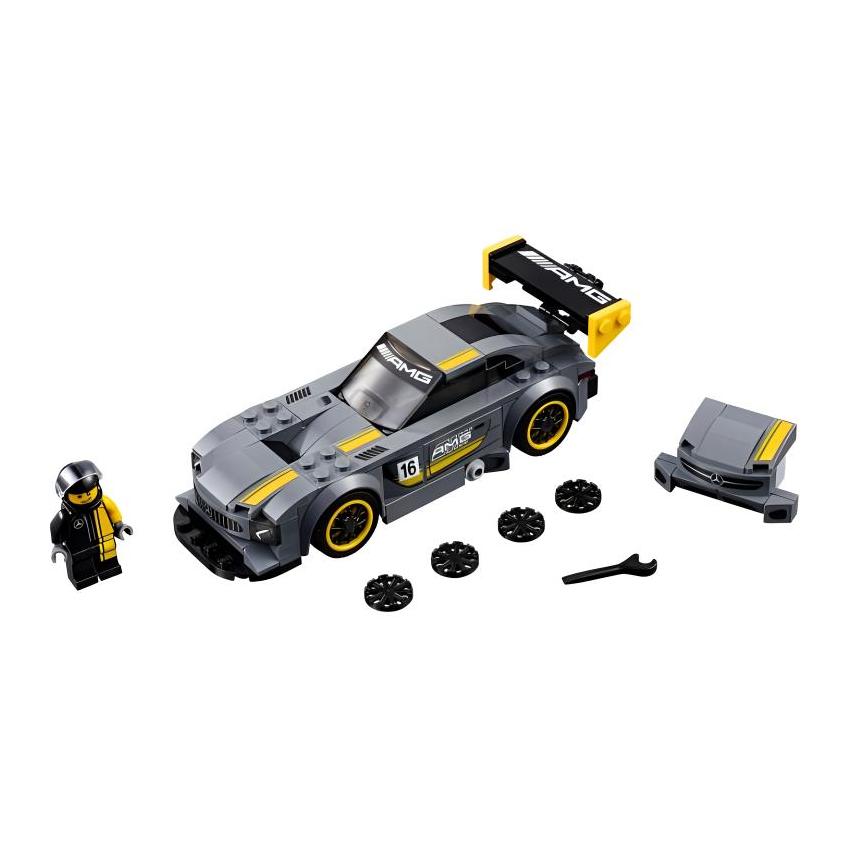 LEGO Speed Super Racing Collection Mercedes Benz AMG GT3 Building Blocks 196pcs 75877
