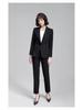 2025 Autumn/Winter Women's Korean-Style Tailored Commuter Suit Set: Elegant, Waist-Slimming, OL Fashion