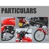 Simulation 1/12 SUZUKI GS125 Vintage Motorcycle Model Diecast Toy Vehicle with Sound and Light  Hobby Collections Home Decor