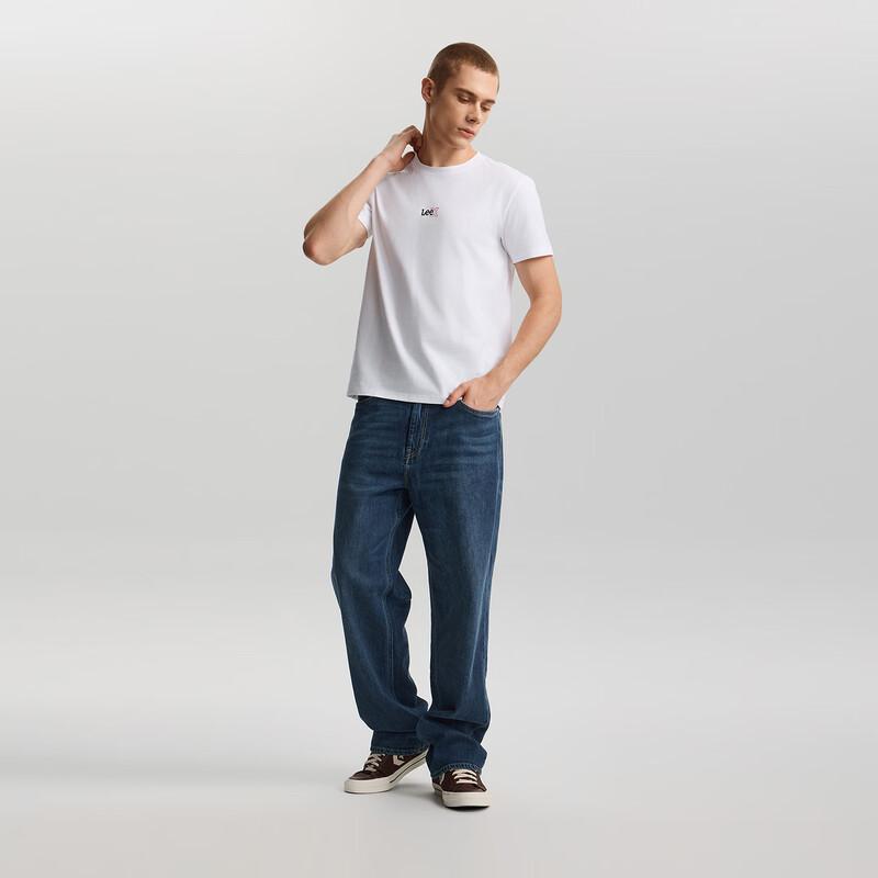 Lee Men's EasyRider 761 Loose Wide-Leg Dark Blue Jeans