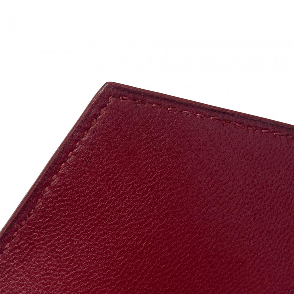 Used HERMESPurse Red series Evercolor Women