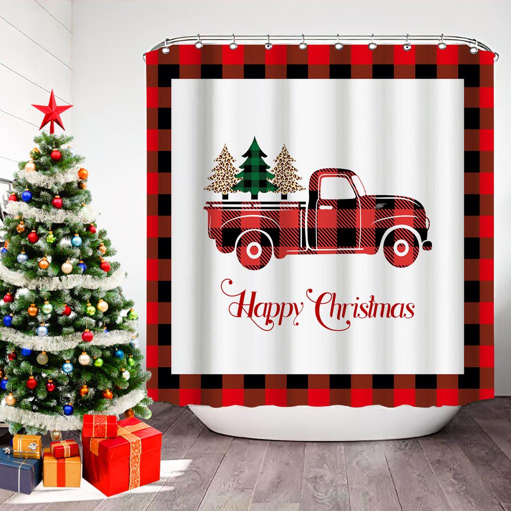 JINRUN Bathroom Thickened Waterproof Curtain Mildew Proof Shower Curtain Shower Partition Curtain Shower Curtain Bathroom Curtain Free Perforation