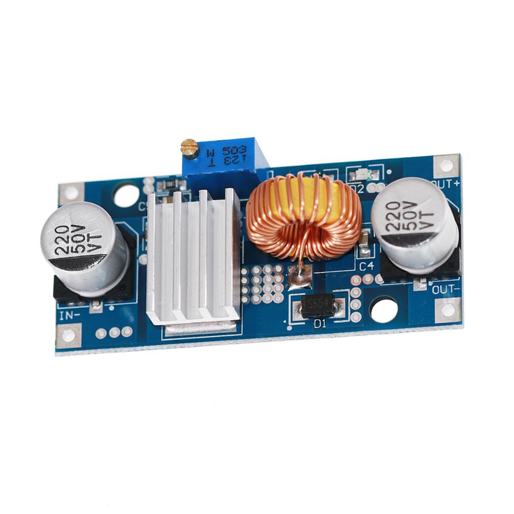 

XL4015E 5A 4-38V Step Down Adjustable Power Supply Module DC-DC 24V To 5V/12V