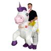 Heißverkaufendes Halloween Einhorn aufblasbares Kostüm für Bühnenpartys und Cosplay