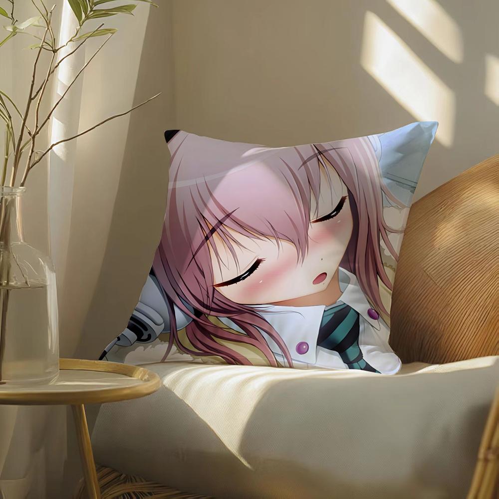 Beautiful Super S-Sonico Manga Kawayii Pillow Case Pattern Printed Pillowcase For Living Room Sofa Cushion Cover