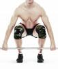7MM Kniebandagen Unterstützung Verletzungsrehabilitation - Neopren Kniebandage Knieunterstützung für Kniebeugen, Laufen & Gym-Workout
