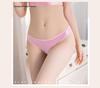 Skin-Friendly Silky Luster Low-Rise Thong: Sexy, Breathable, Super Hot Women's Triangle Panties