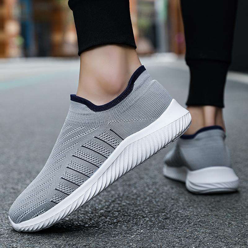 Women Sneakers Socks Shoes Casual Blue Summer Knitted Vulcanized Shoes Trainers Tenis Feminino 2025 Shoes For Man Sports