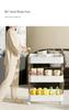 Mobile Multi-layer Snack and Storage Shelving Trolley for Living Room