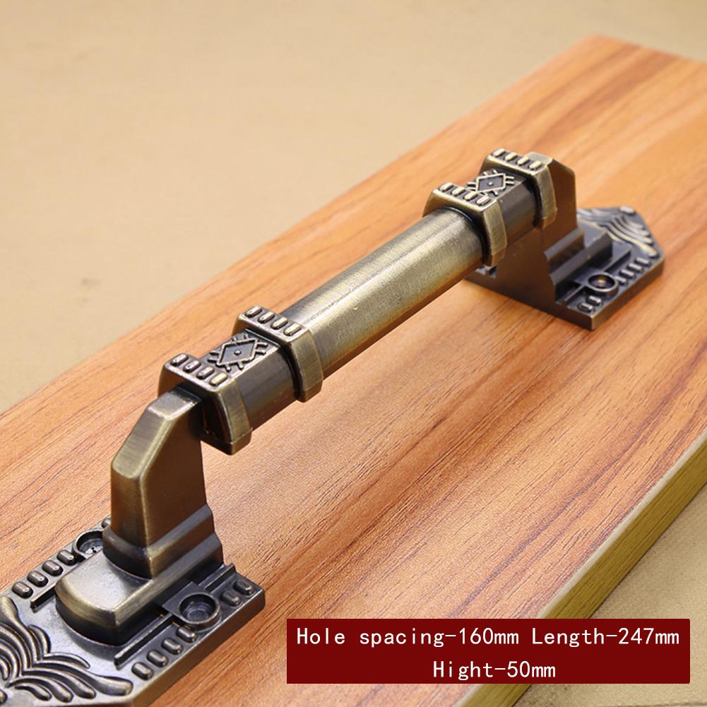 Decorative Handle For Doors Rust Resistant Handle Cupboard Dresser Knob Green Bronze Aluminum Alloy Knob Distinct Look