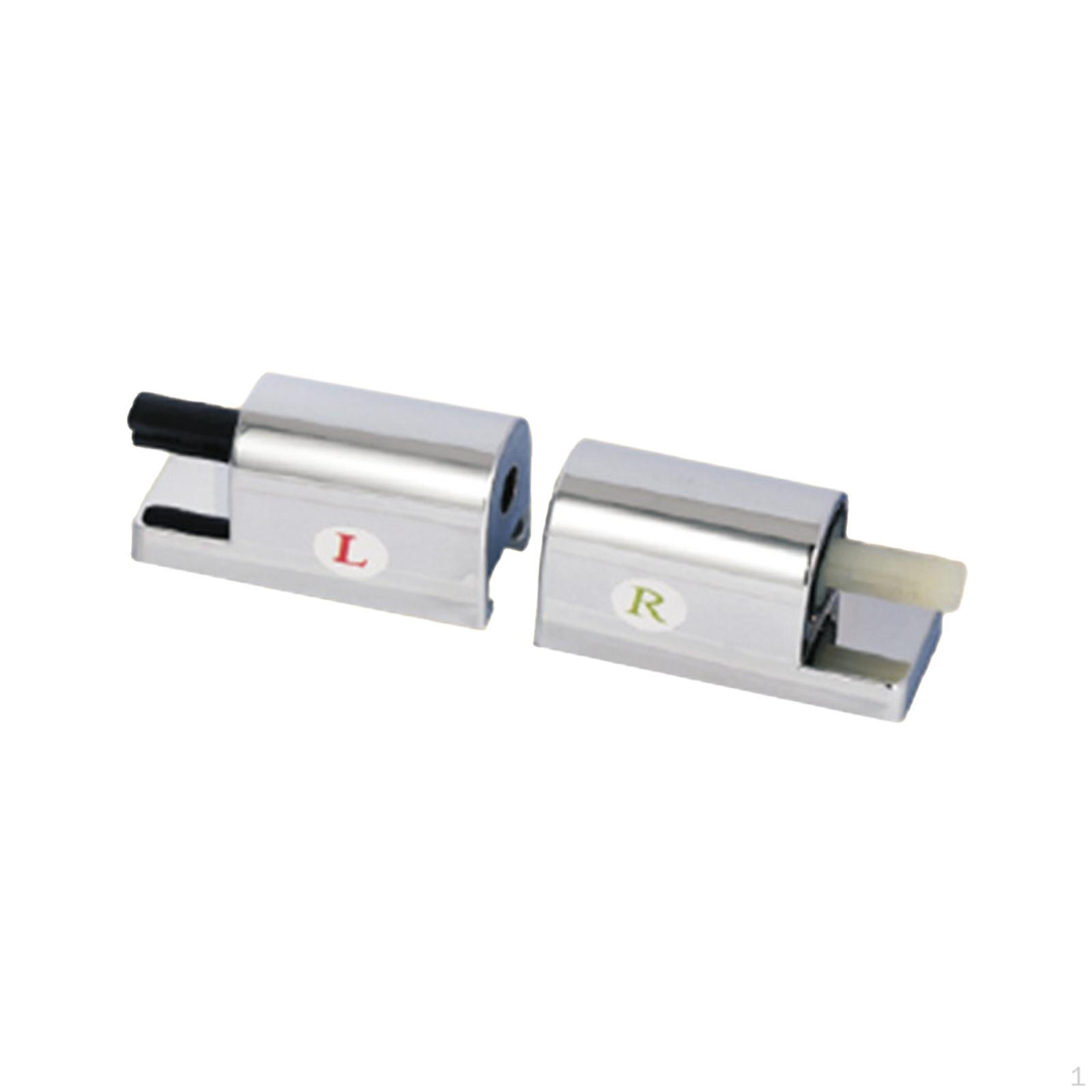 

2Pcs Toilet Seat Hinge Slow Drop Connector Cover Hinges Mountings for Lids, Easy