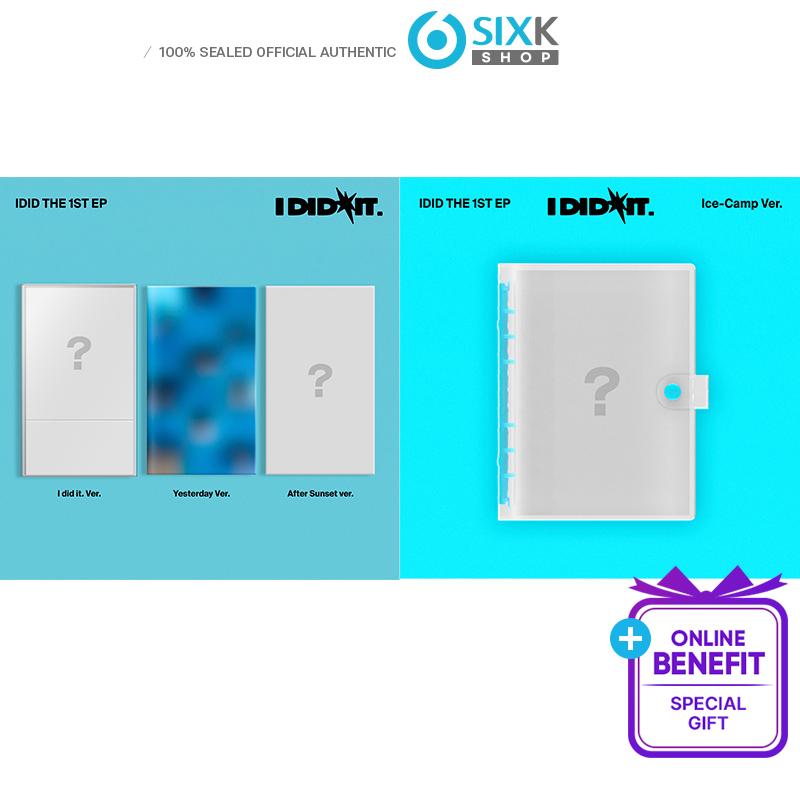 

[Предзаказ]Starship Rookie Boy Group IDID - 1-й мини-альбом [I did it] СЕТ (Стандарт + Ледовый лагерь) (+Онлайн-выгода) POB STARSHIP SET 4EA